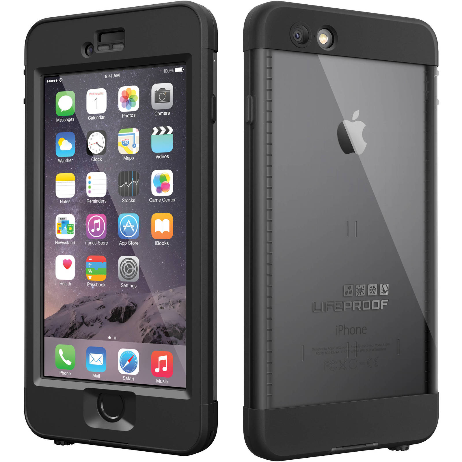 LIFEPROOF Nuud Case for iPhone 7 - Black/Grey - Lifeproof