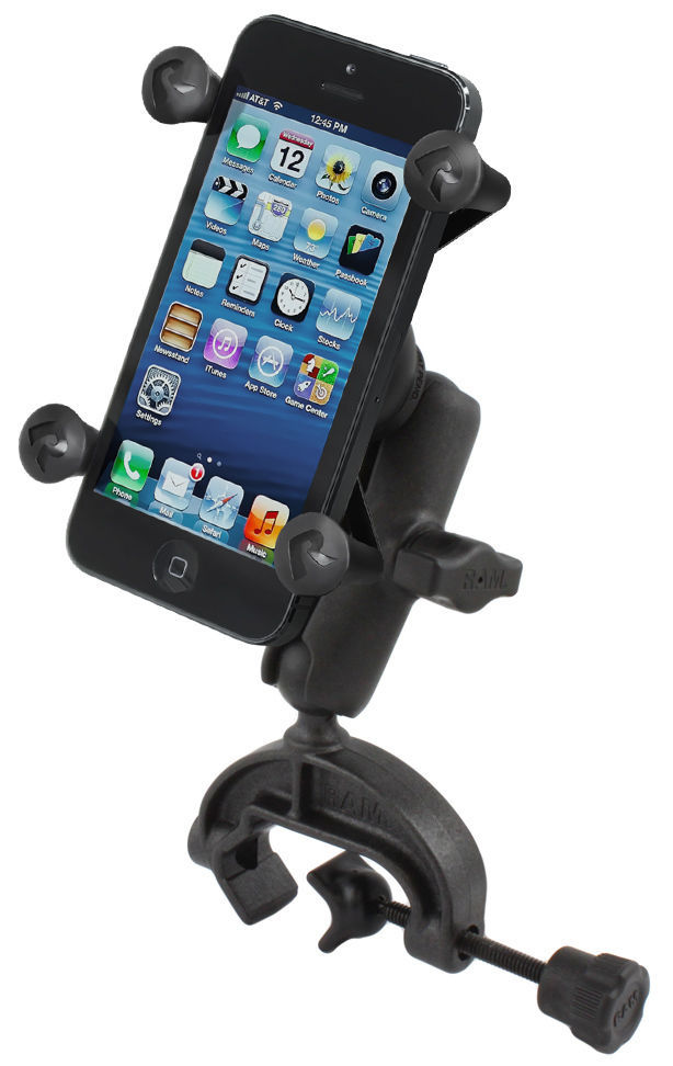 RAM Mount Handlebar Rail Tripod Yoke Clamp Mount Universal Cradle ...