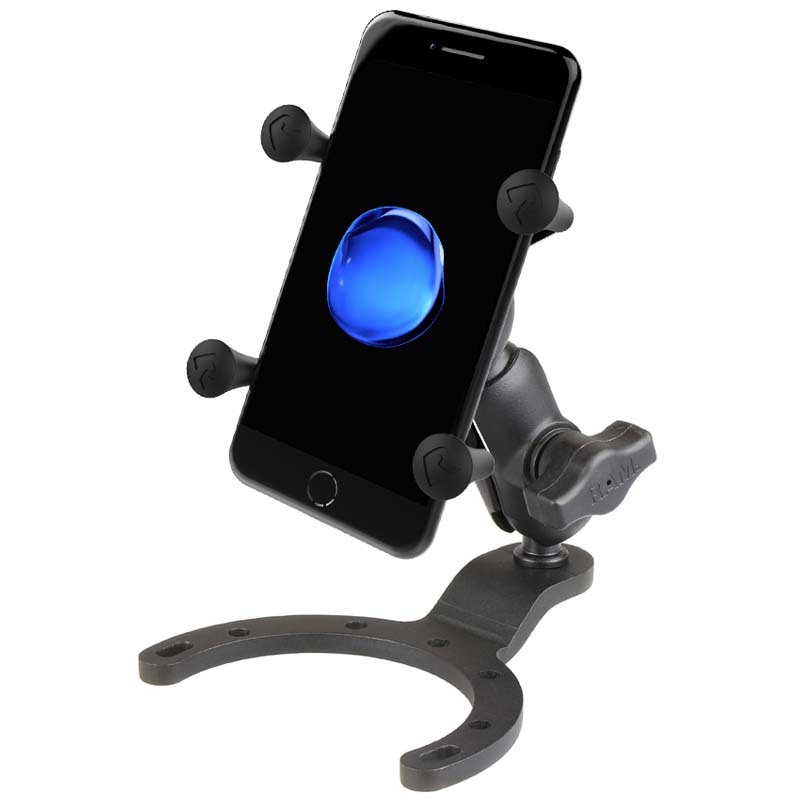 Ram Gas Tank Mount (large) With Universal X-grip For Iphone 11 Pro, 11 