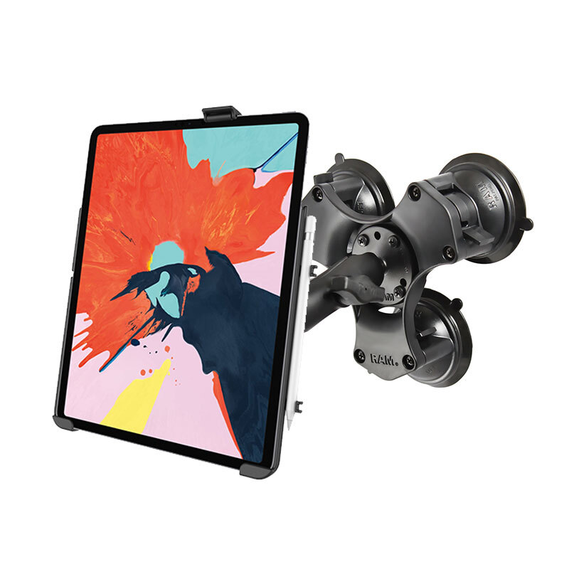 RAM Triple Suction Cup Glass Mount for iPad Pro 12.9